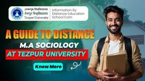 Tezpur University MA Sociology